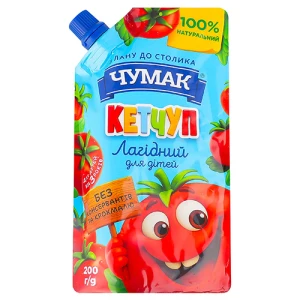 Кетчуп «Лагідний для дітей» Чумак д.п. 200 г