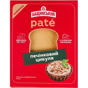 Пате Бащинський 240г печінковий цибуля ф.п.