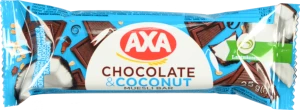 Батончик зерновий Chocolate&Coconut Axa м/у 25г