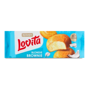 Печиво Roshen Lovita 152г здобне blondie rownie кокос