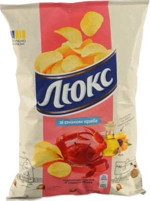 Чіпси Люкс 125г Краб