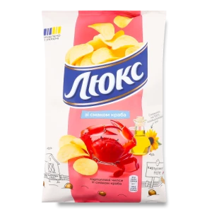 Чіпси Люкс 125г Краб