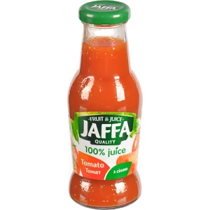 Сік томатний з сіллю Jaffa скляна пляшка 0.25л