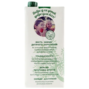 Сік Наш сік 0.95л яблуко персик