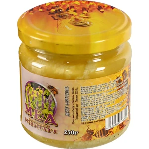 Мед 250г різнотрав'я скло