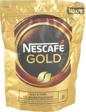 Кава розчинна сублімована Gold Nescafe 165г