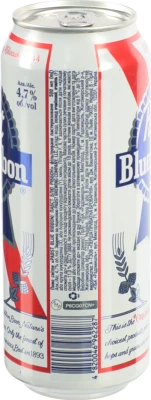 Пиво ППБ 0.5л pabst blue ribbon з.б