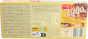 Торт вафельний Sweet Plus 250г rydo какао арахіс