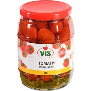 Томати Vis 670г чері мариновані