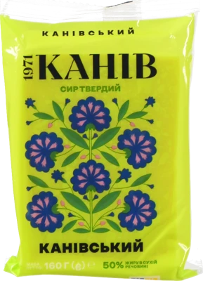 Сир «Канів» Канівський 50% 160 г