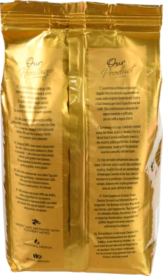 Кава натуральна смажена в зернах Qualita Oro Lavazza м/у 1кг