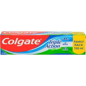 Паста зубна з фторидом і кальцієм Натуральна м'ята Потрійна дія Colgate 150мл