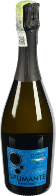 Вино ігристе Spumante Brut Serena сухе біле 0,75 л ТМ Terra Sacra