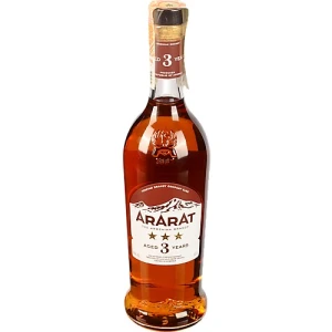 Коньяк Арарат 3 зірки 40% 0,5л