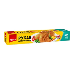 Рукав для запікання з зав'язками 12м Chisto 1шт