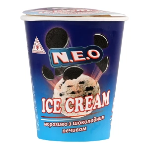 Морозиво 12% з шоколадним печивом N.E.O ст 140г