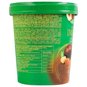 Морозиво Рудь 180г imperium hazelnut candies пломбір