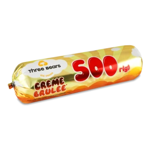 Морозиво 12% Creme brulee Three bears м/у 500г