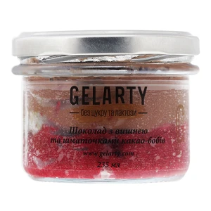 Морозиво Gelarty 235г шокол.вишня шмат.какао бобів