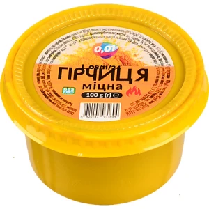 Гірчиця міцна «0,01» 100 г
