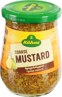 Гірчиця зерниста Kuhne с/б 255 г