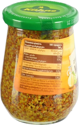 Гірчиця зерниста Kuhne с/б 255 г