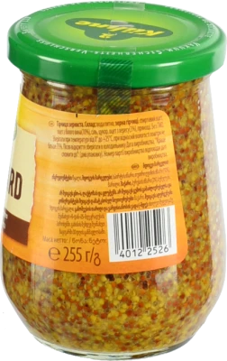 Гірчиця зерниста Kuhne с/б 255 г