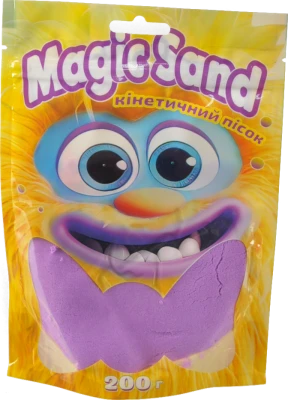 Magic sand в пакеті 39401-4 фіолетовий 0.200 кг