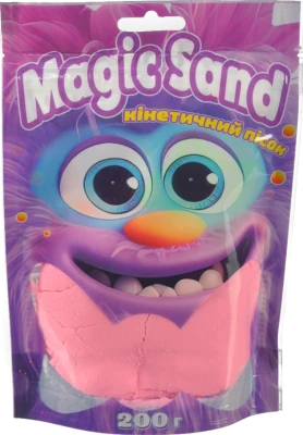 Magic sand в пакеті 39401-8 рожевий 0.200 кг
