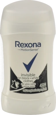 Антиперспірант-олівець Invisible On black+white Rexona 40мл