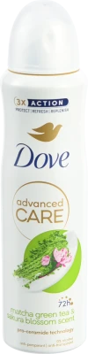 Антиперспірант аерозоль Matcha green tea&Sakura blossom scent Advanced Care Dove 150мл