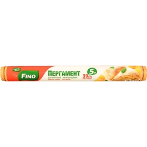 Пергамент для випікання антипригарний широкий 5м Fino 1шт