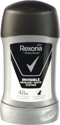 Антіперсперант-олівець Rexona invisible 50мл ч. б
