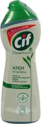 Крем для чищення Cif Cleanboost Актив Фреш 250мл