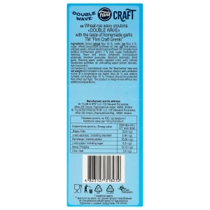 Грінки Flint 70г double wave пшен. житні часник хв