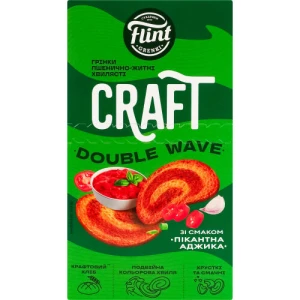 Грінки Flint 70г double wave пшен.жит пікан адж.хв
