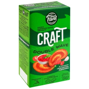 Грінки Flint 70г double wave пшен.жит пікан адж.хв