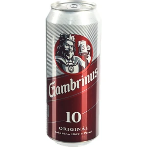 Пиво Gambrinus 0.5л оригінал 10 4.3% з.б