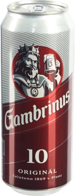 Пиво Gambrinus 0.5л оригінал 10 4.3% з.б