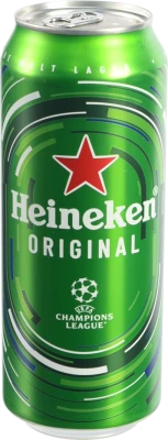 Пиво Heineken 0.5л 5% ж.б
