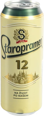 Пиво Staropramen 0.5л 12 ж.б.