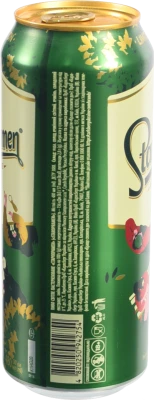 Пиво світле фільтроване пастеризоване «Staropramen Lager», 4,2%, 0,48 л, банка металева