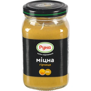 Гірчиця «Міцна» Руна, с/б, 210г