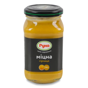 Гірчиця «Міцна» Руна, с/б, 210г