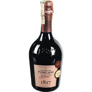 Вино ігристе 0.75л 12.5% рожеве брют Cuvee De Purcari Purcari пл