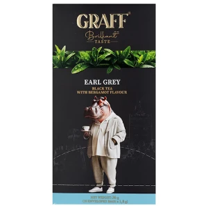Чай Graff 20п чорний байховий ерлгрей