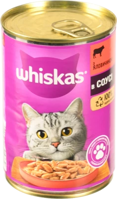 Корм Віскас 400г яловичина