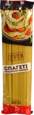 Спагетi 400г EVER
п.п