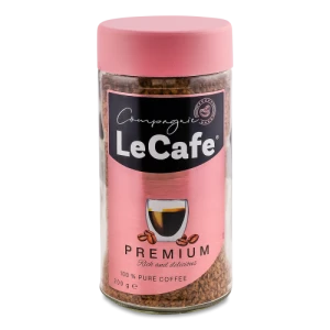Кава Le Cafe 200г premium розчинна ск.
