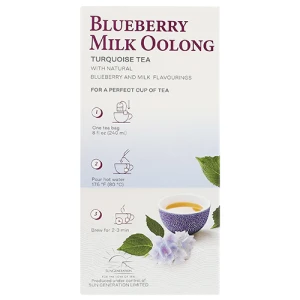 Чай g'tea! 20п блюбері мілк оолонг бірюз. чорниця